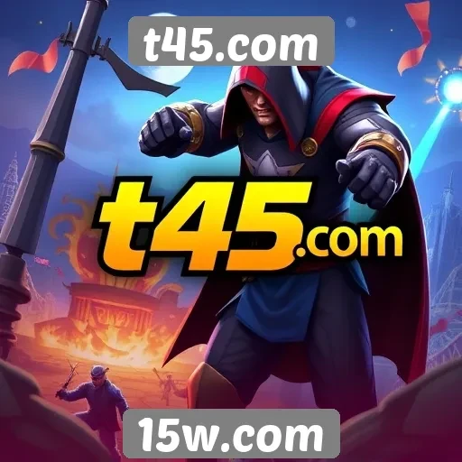 Principais jogos disponíveis na plataforma t45.com